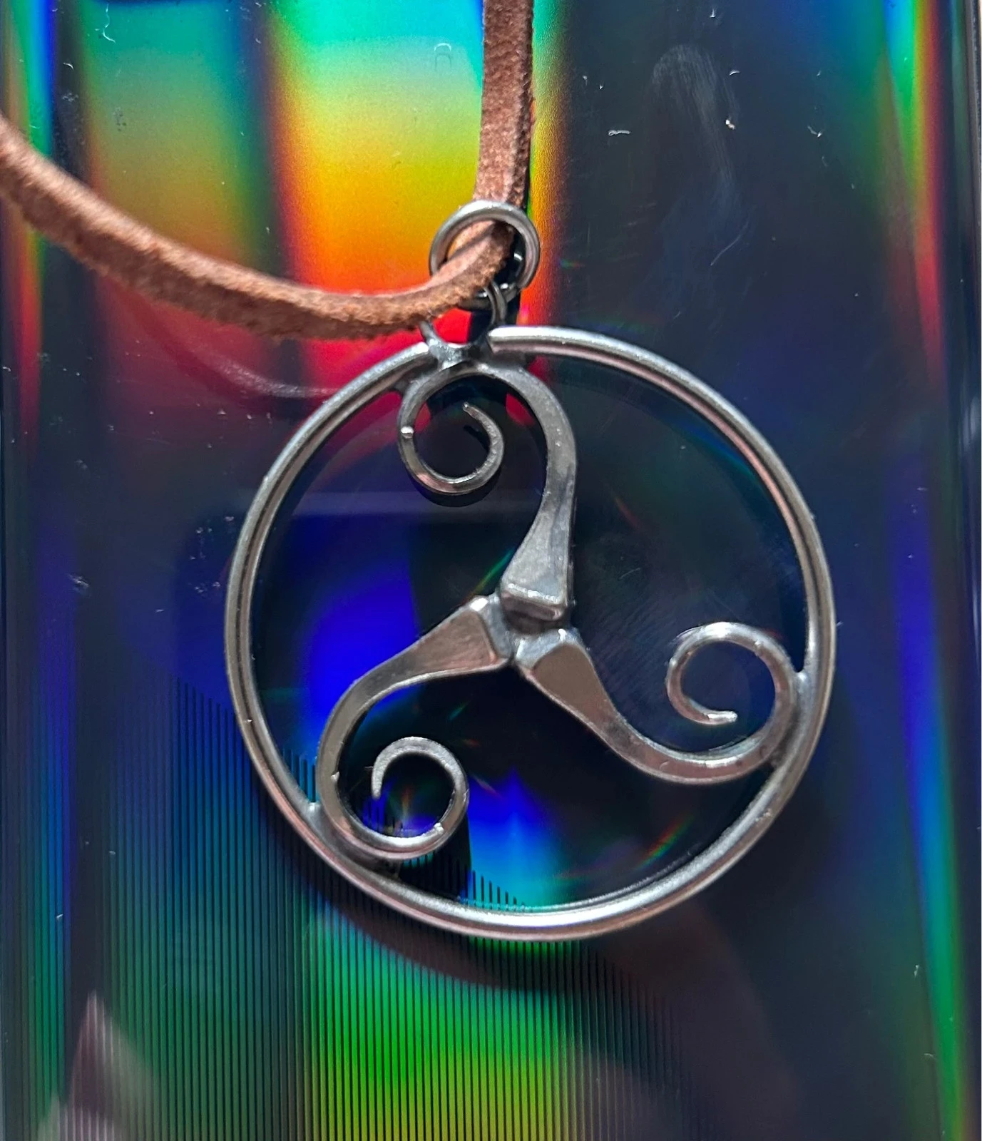 Collier pendentif Triskel